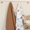 2'li Set Uzay Baskılı Müslin Bebek Örtüsü 90x100cm