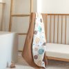 2'li Set Uzay Baskılı Müslin Bebek Örtüsü 90x100cm