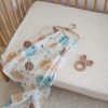 2'li Set Uzay Baskılı Müslin Bebek Örtüsü 90x100cm